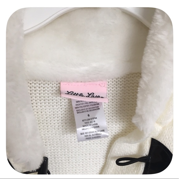 💗Girls White Sweater - Picture 4 of 4